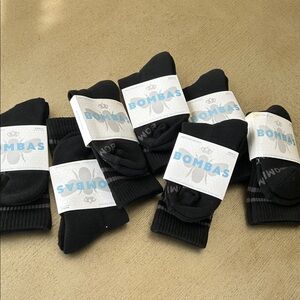 Bombas Men's Classic Black Socks